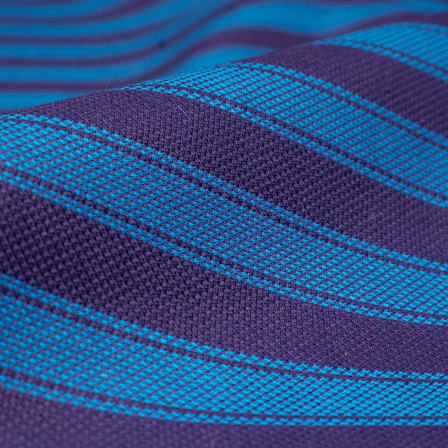 Men's Full Sleeves Lining Shirt Premium Collection Cotton Fabric Blue