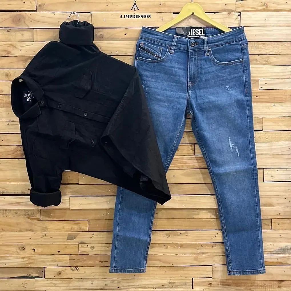 COTTON SHIRT AND PANT - COMBO