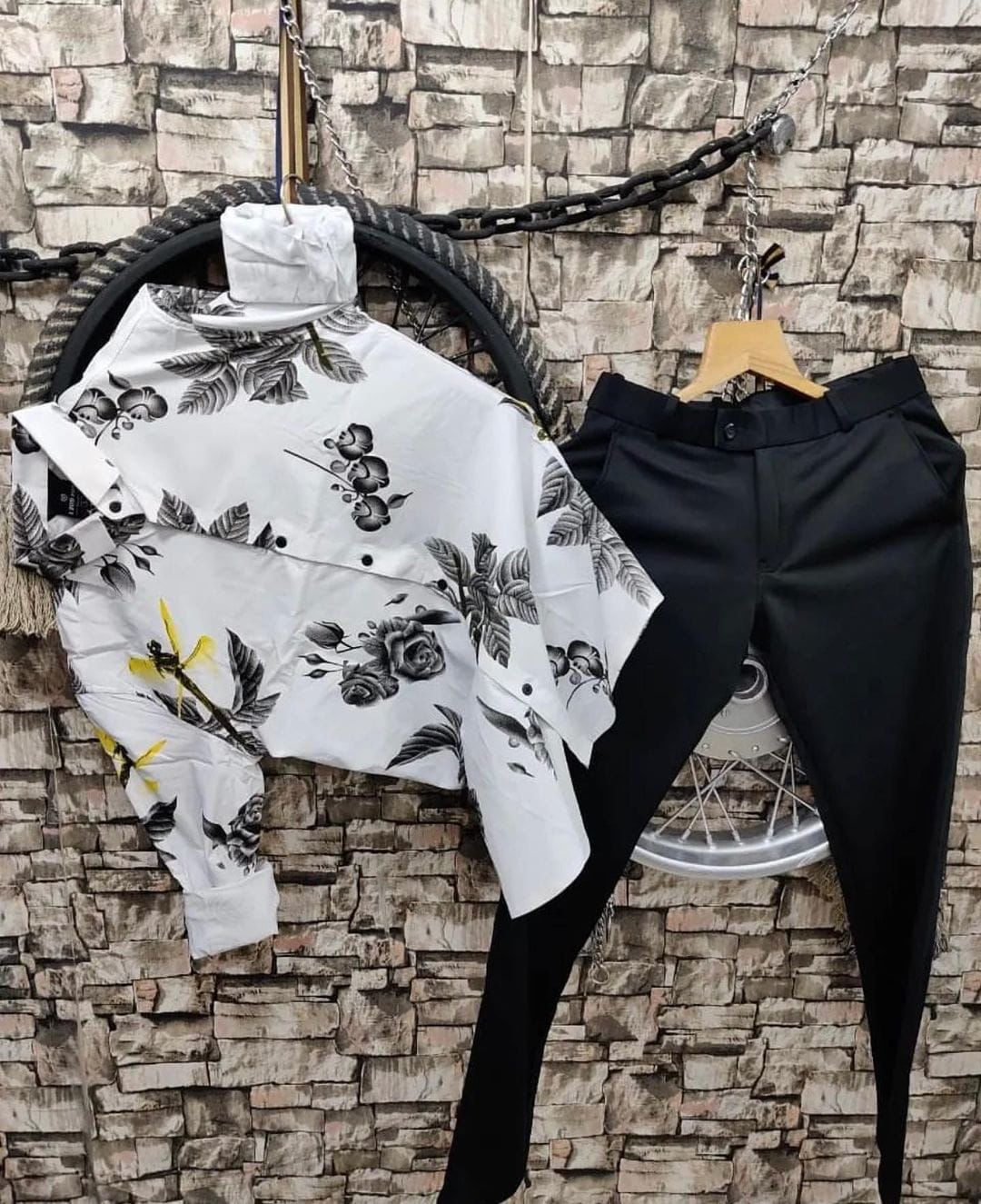 fancy top and bottom set for men and boys