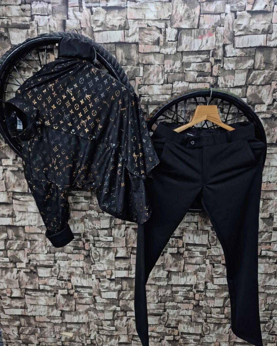 fancy top and bottom set for men and boys