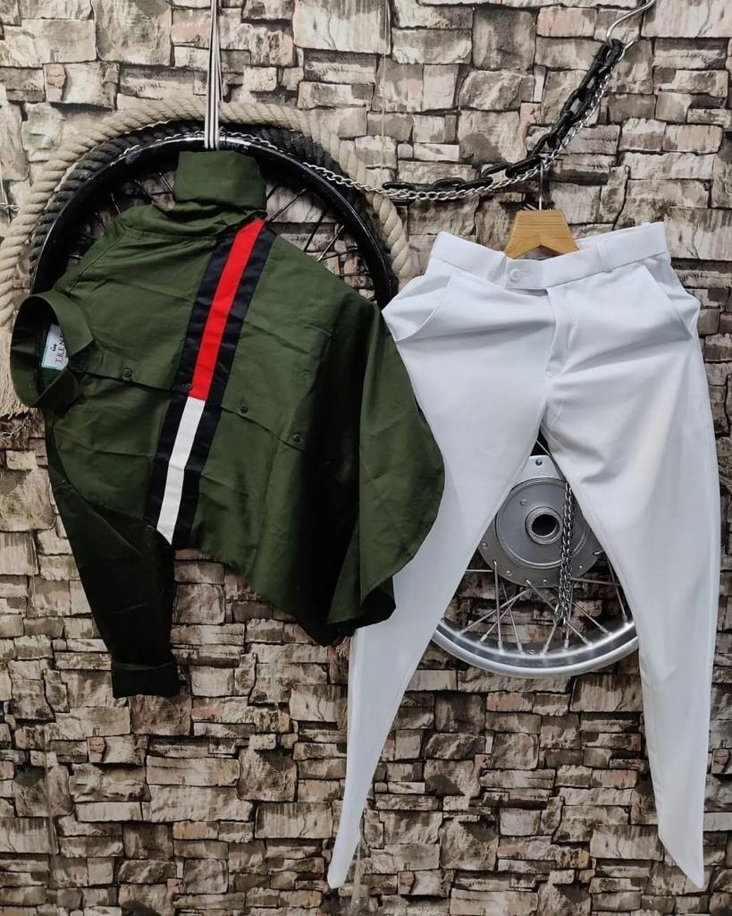 COTTON SHIRT AND PANT - COMBO