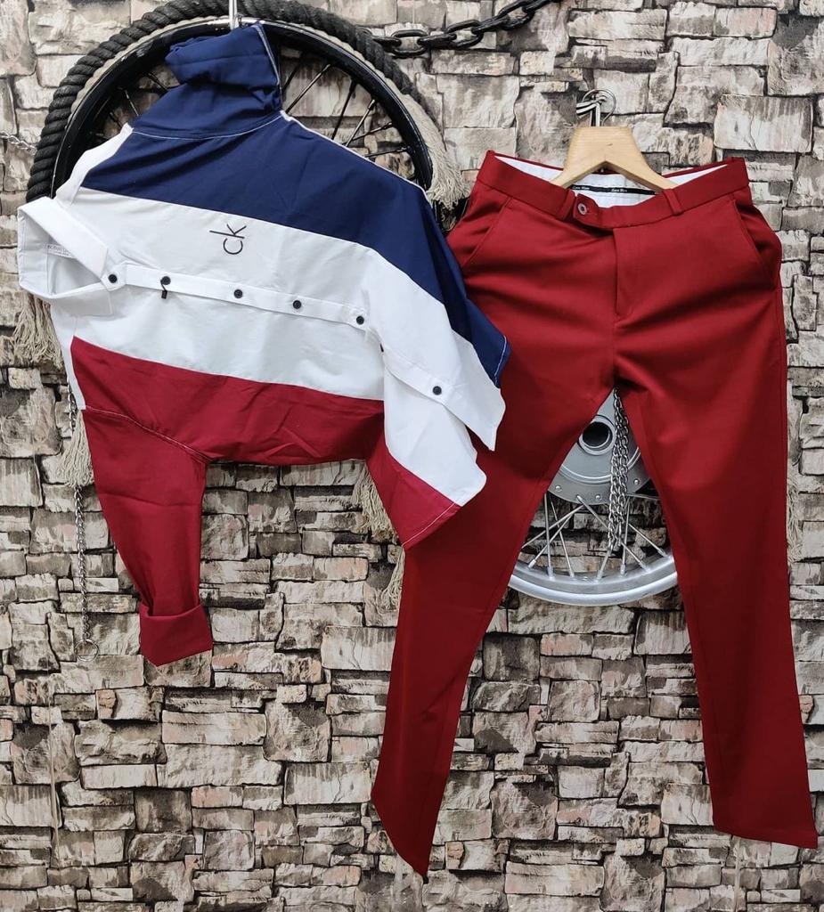 COTTON SHIRT AND PANT - COMBO