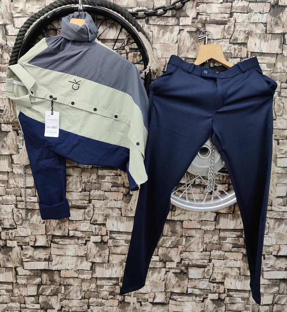 COTTON SHIRT AND PANT - COMBO