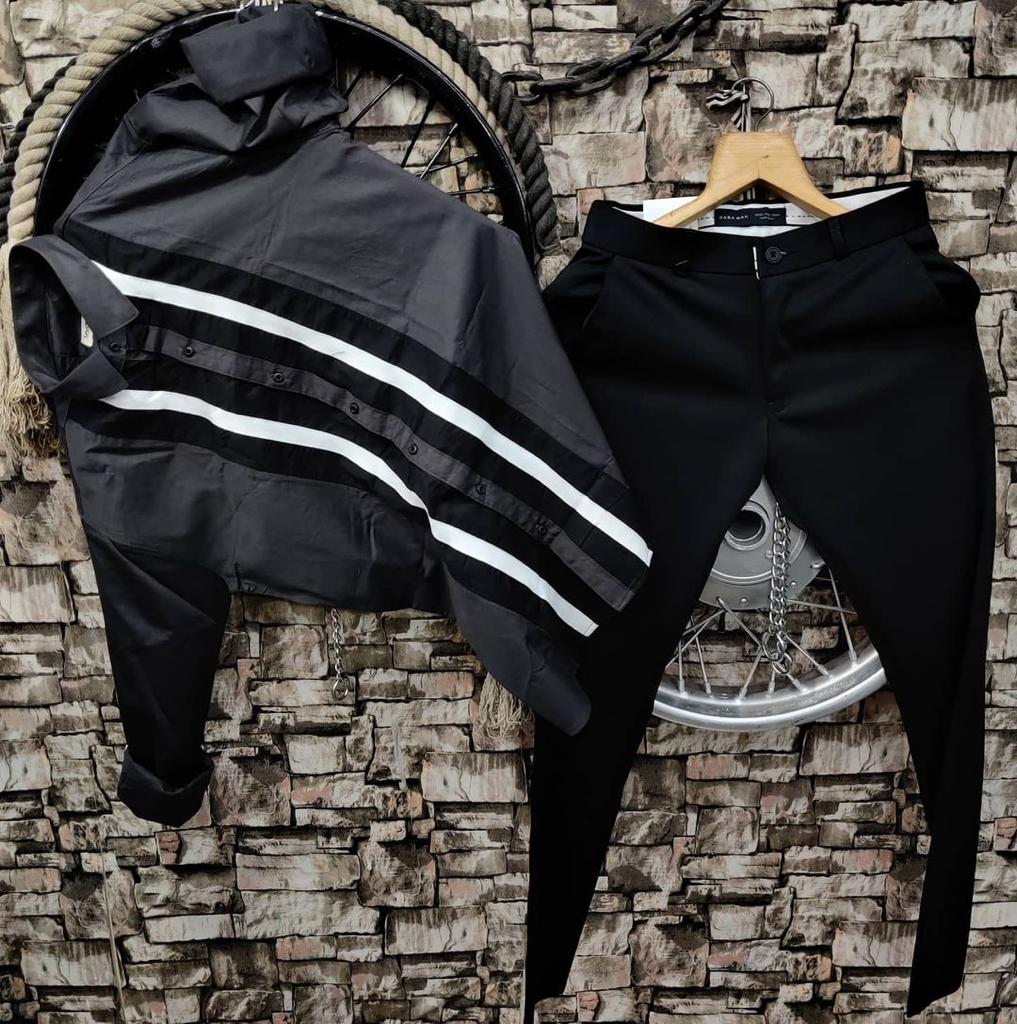 COTTON SHIRT AND PANT - COMBO