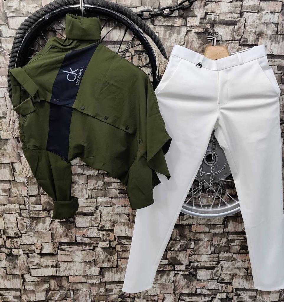 COTTON SHIRT AND PANT - COMBO