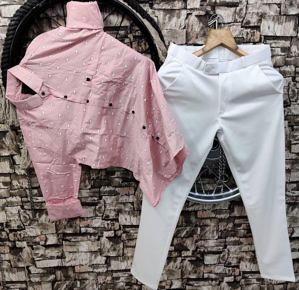 COTTON SHIRT AND PANT - COMBO