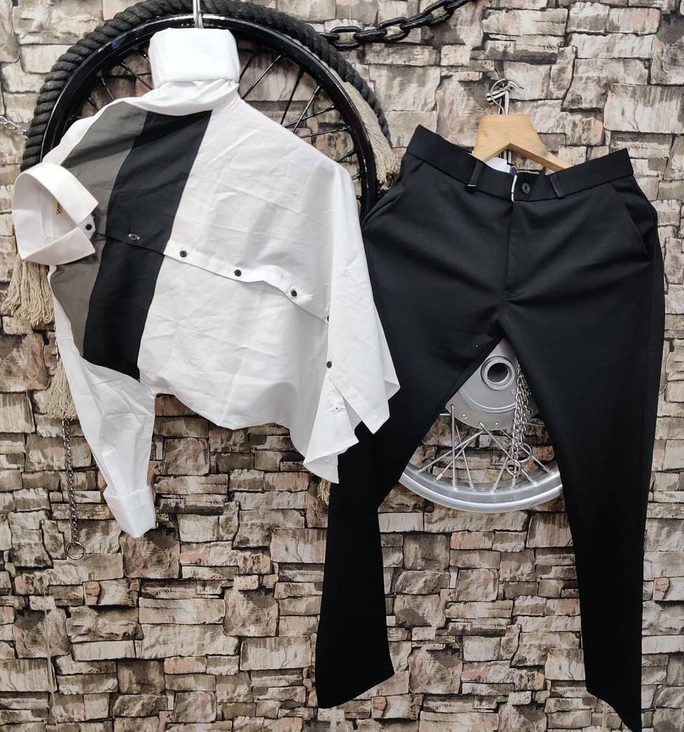 COTTON SHIRT AND PANT - COMBO