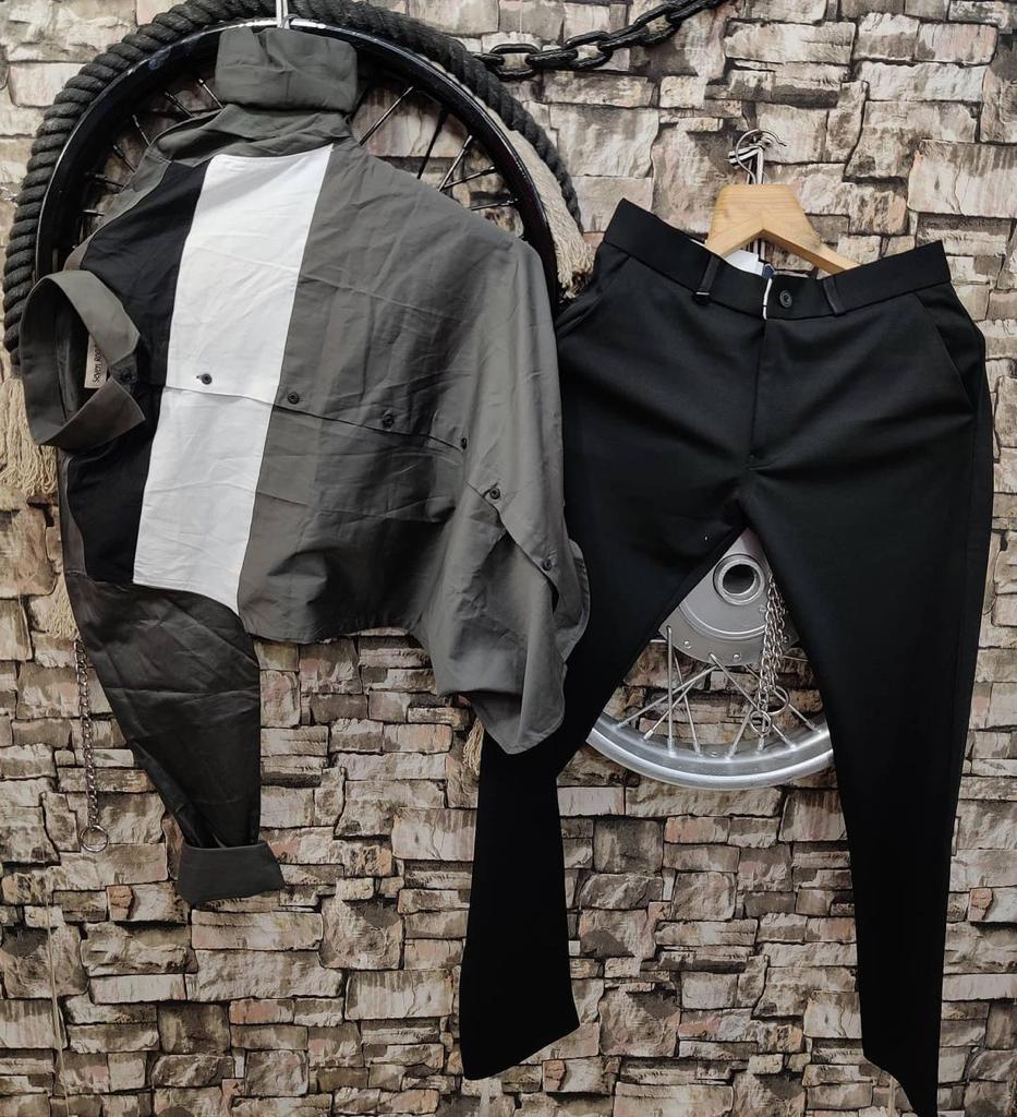 COTTON SHIRT AND PANT - COMBO