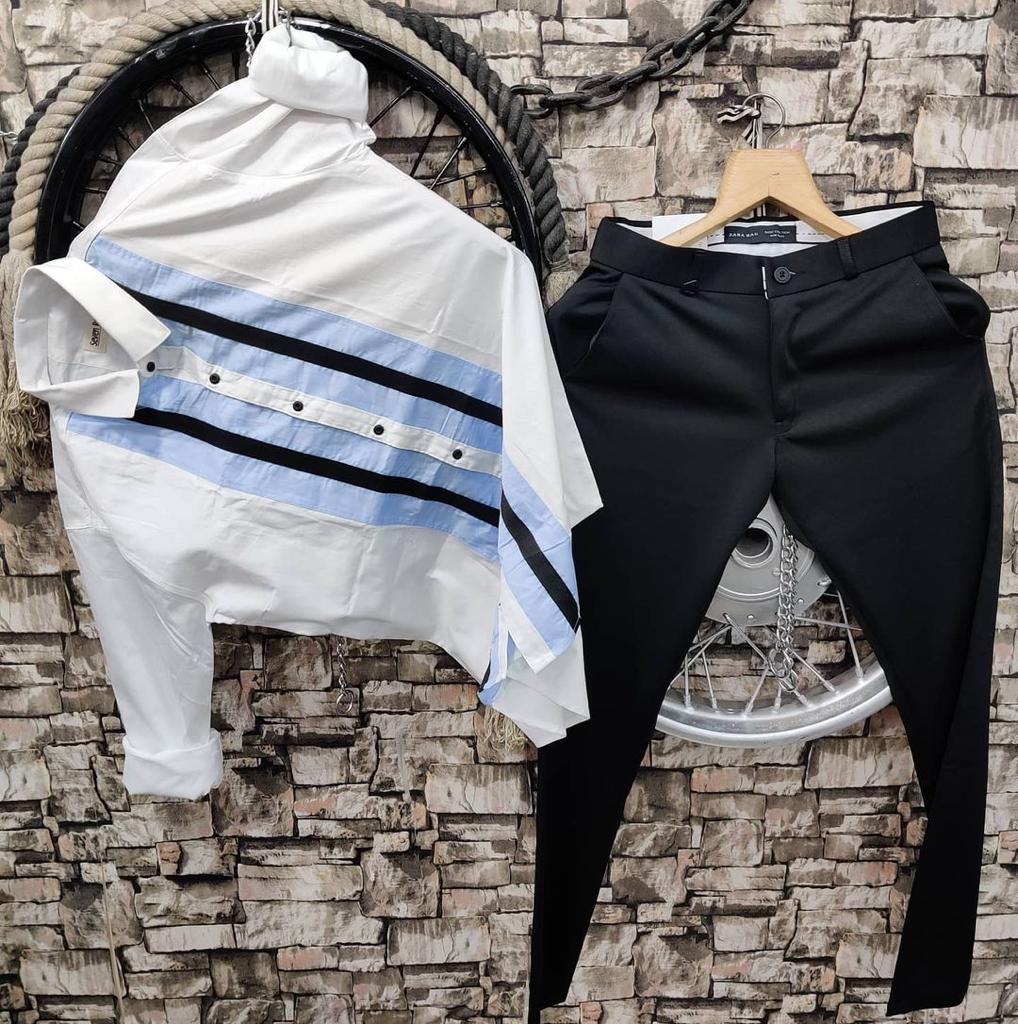 COTTON SHIRT AND PANT - COMBO