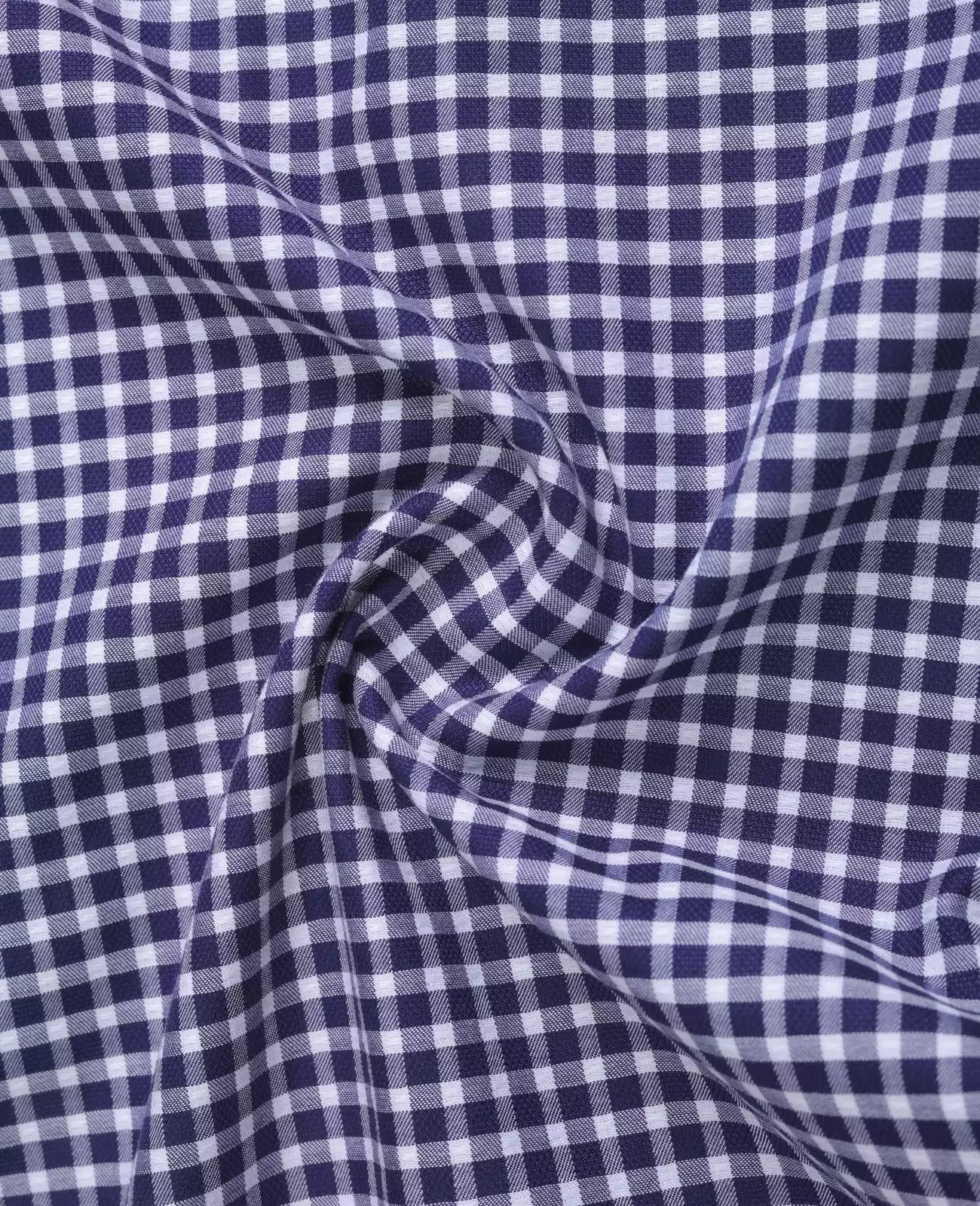 Men's Full Sleeves Mini Checks Shirt Premium Collection Cotton Fabric Purple