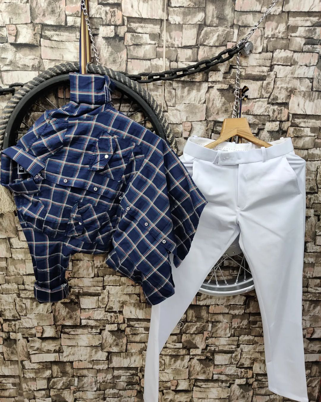 COTTON SHIRT AND PANT - COMBO