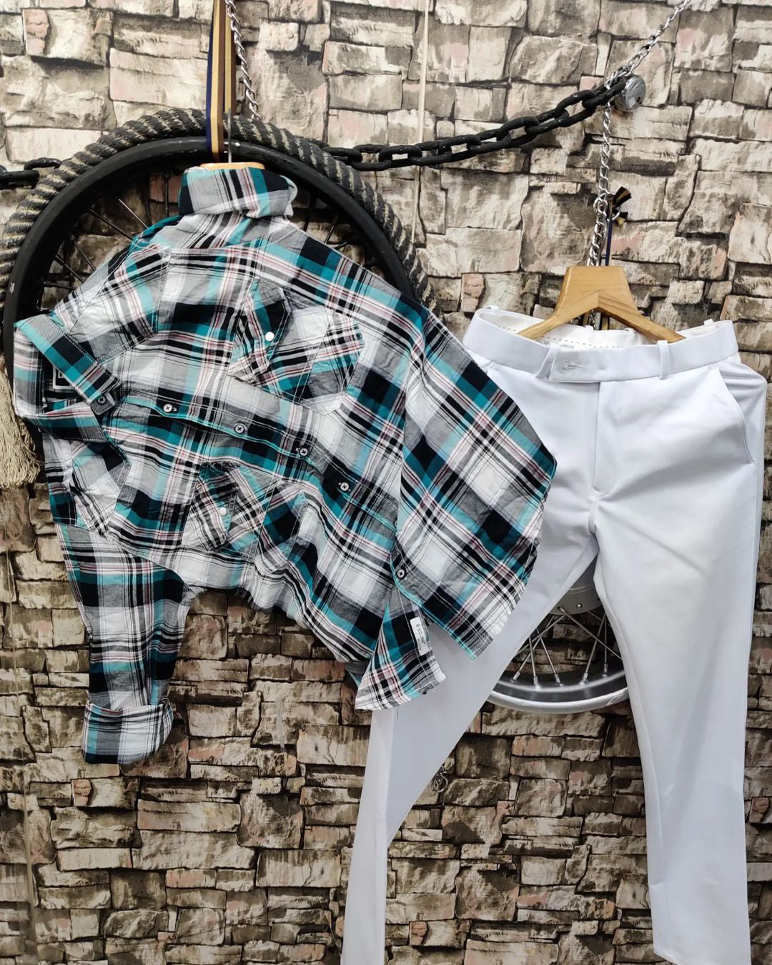 COTTON SHIRT AND PANT - COMBO