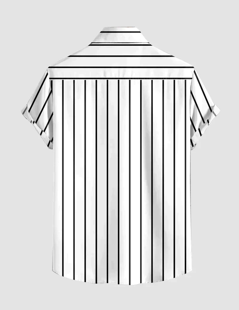 Lining Beach and casual Multicolor Printed Shirt Cotton Material Half Sleeves Mens blackdock