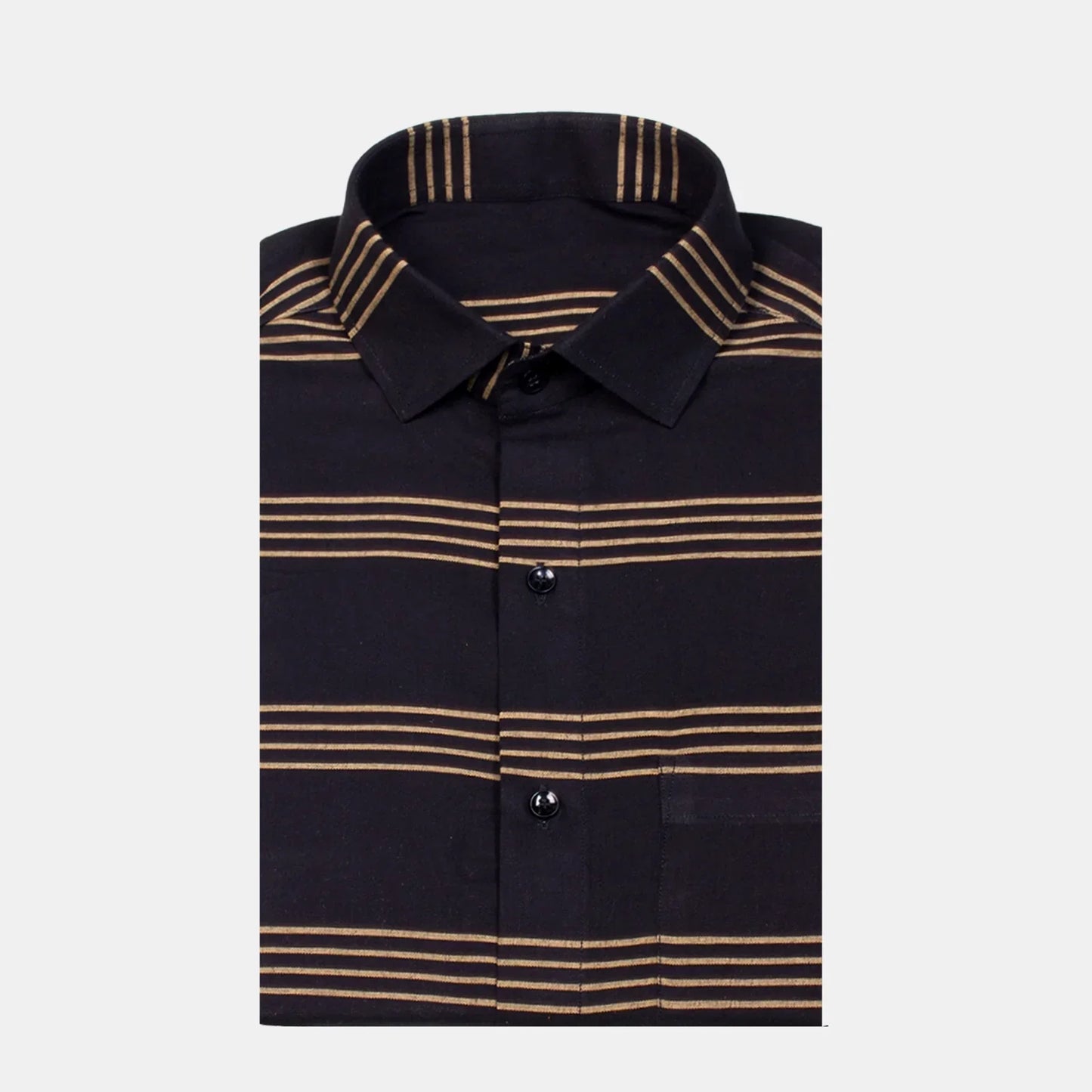 Men's Full Sleeves Lining Shirt Premium Collection Cotton Fabric Dark Blue Color