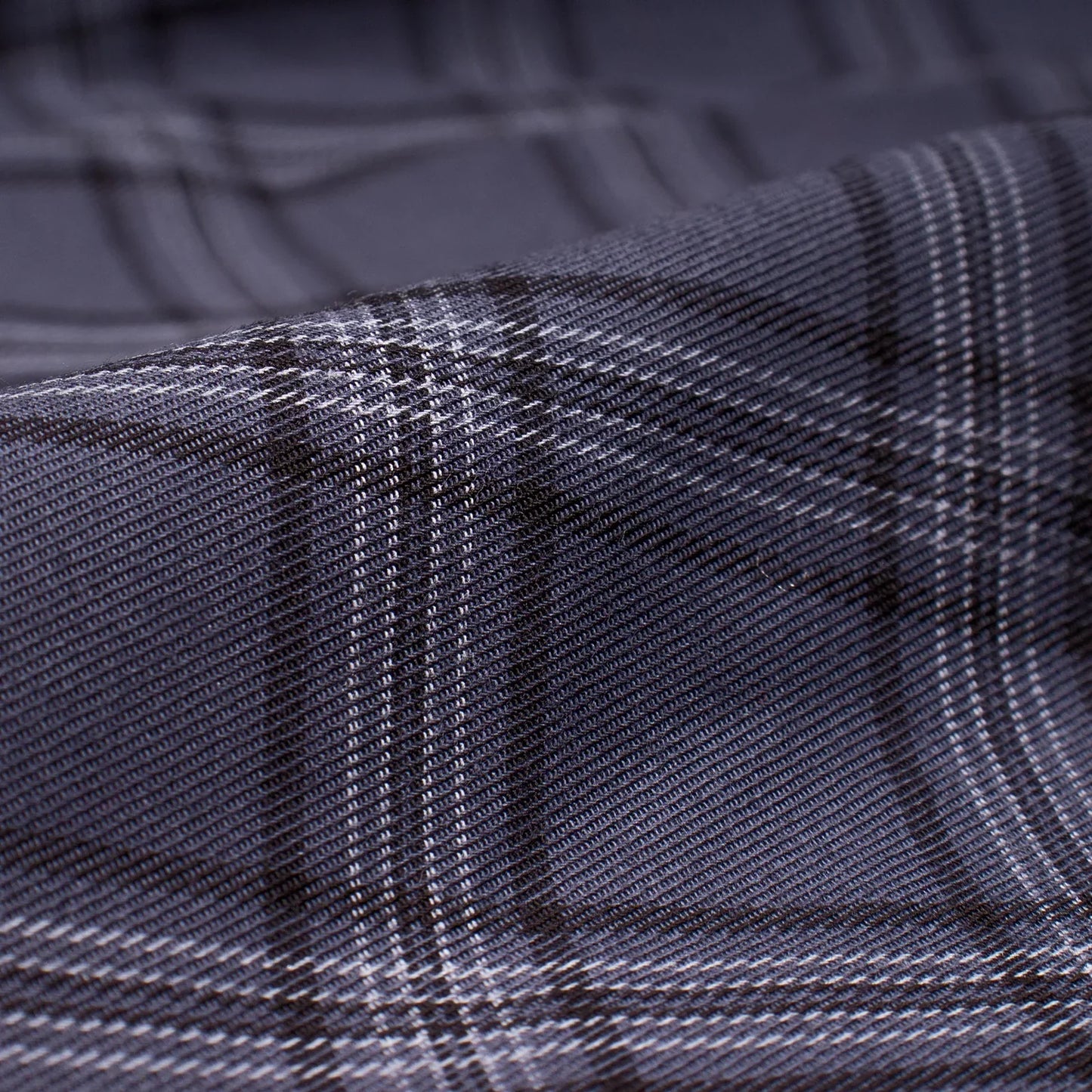 Men's Full Sleeves Checks Shirt Premium Collection Cotton Fabric Dark Blue