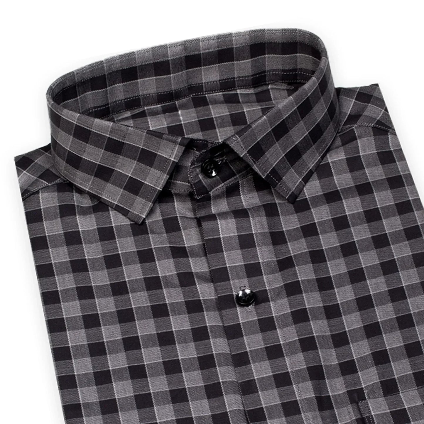 Men's Full Sleeves Small Checks Shirt Premium Collection Cotton Fabric Purple Color