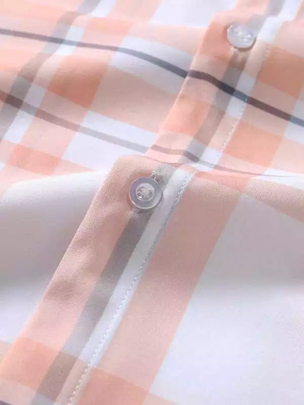 Orange and White Design Beach and casual Multicolor Printed Shirt Cotton Material Half Sleeves Mens blackdock