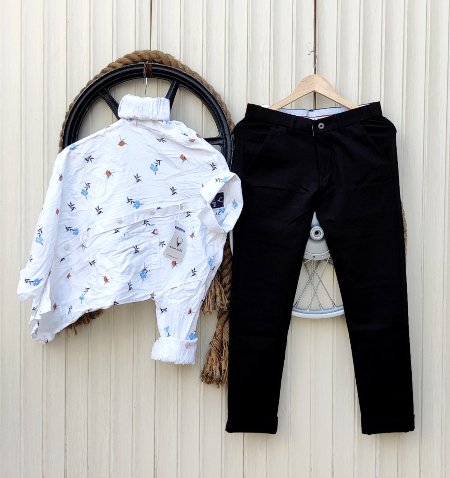 fancy top and bottom set for men and boys