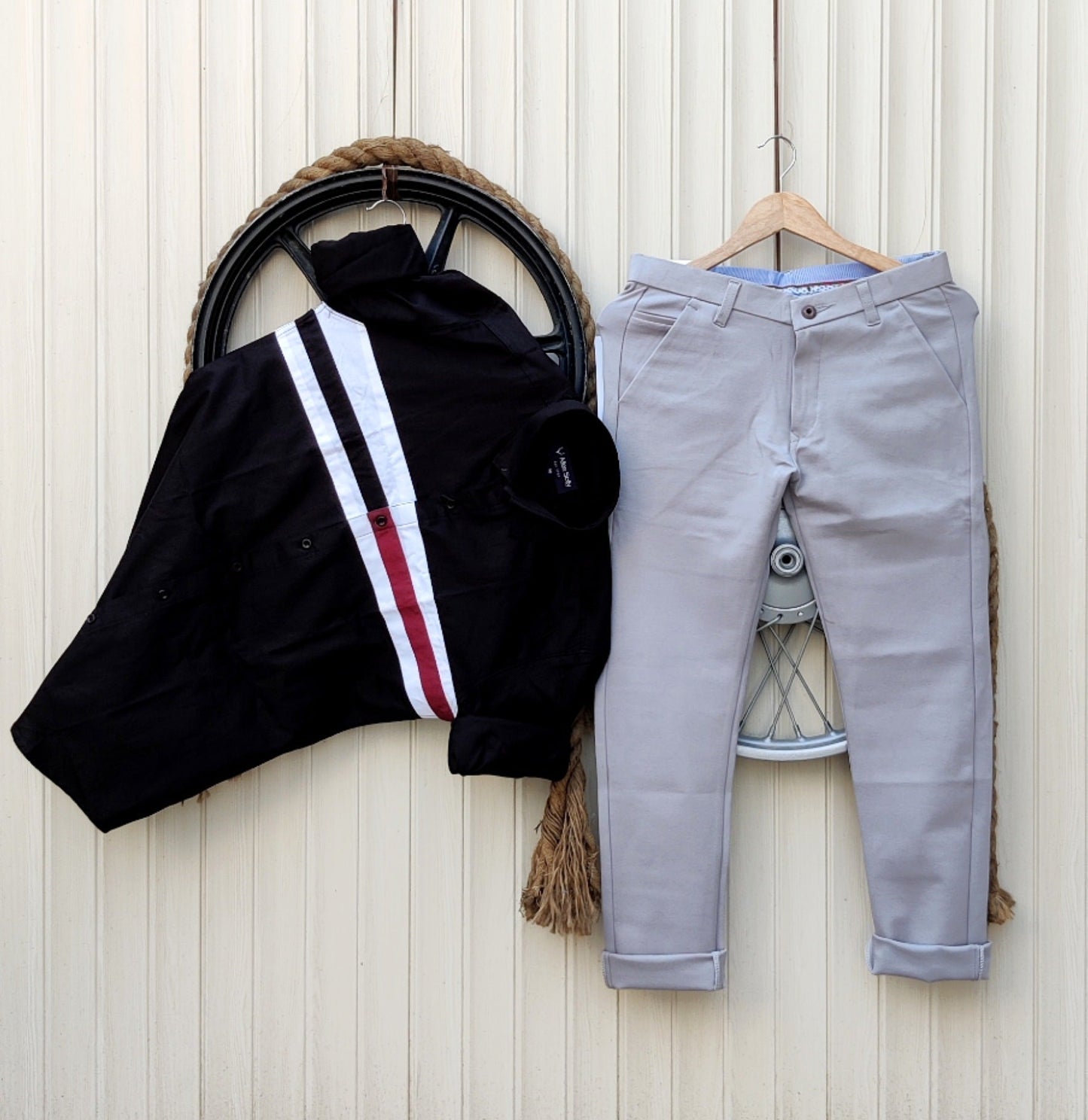 top and bottom set for men and boys