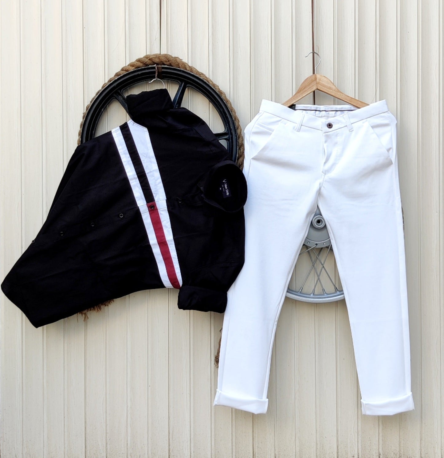 top and bottom set for men and boys