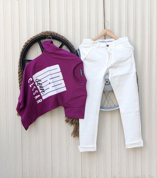 summer t-shirt for both men and boys