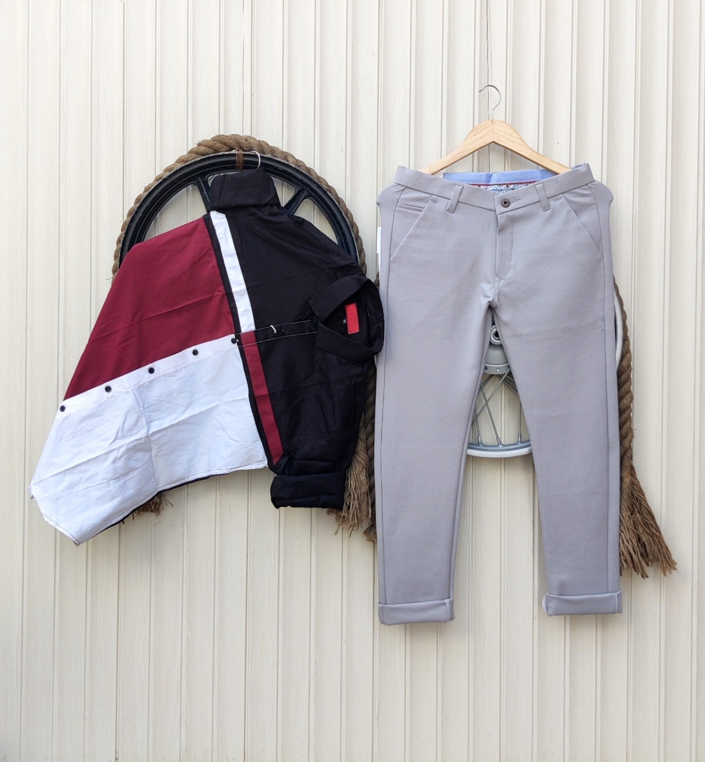 top and bottom set for men and boys