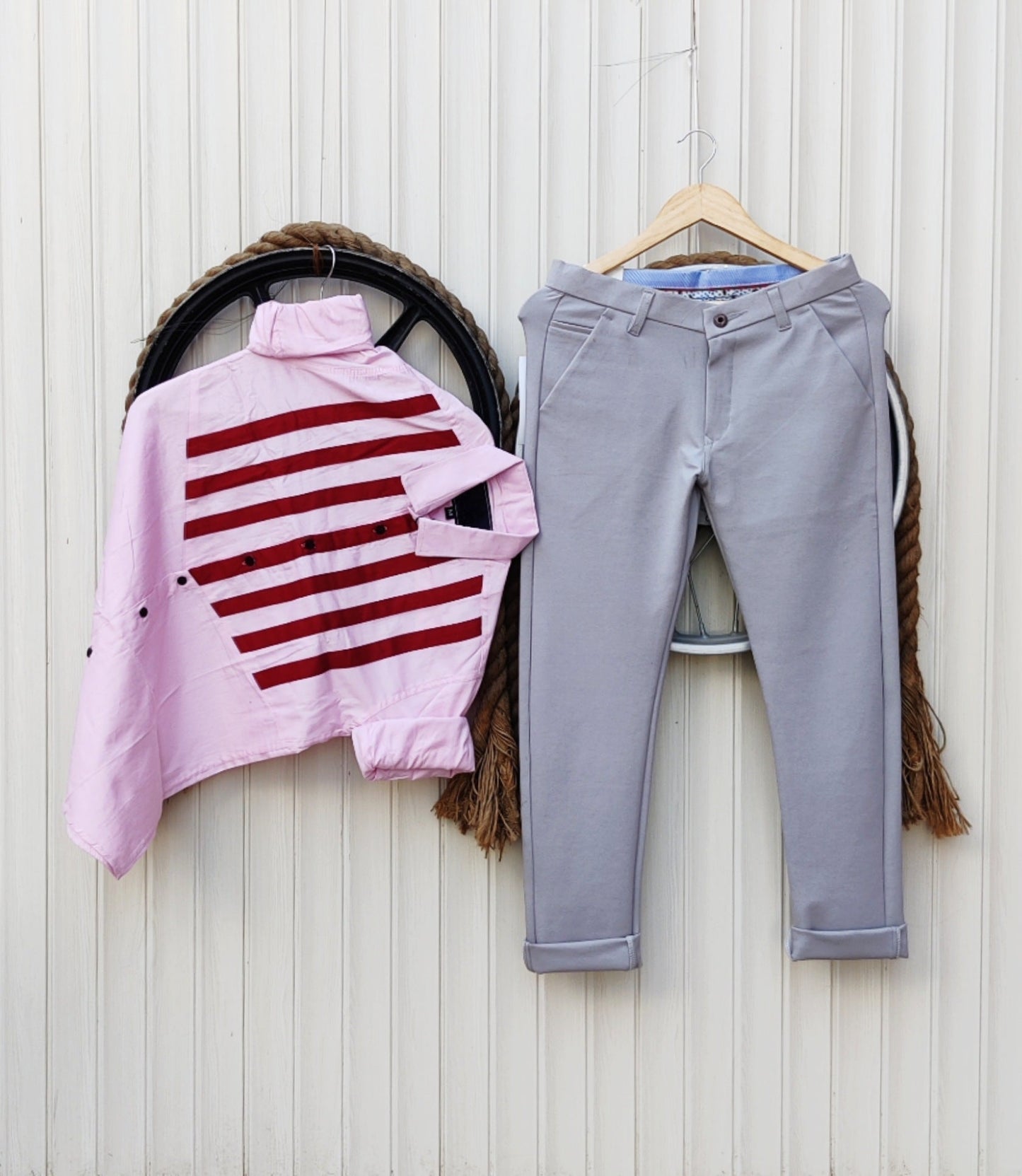 Trendy Graceful Top & Bottom Set