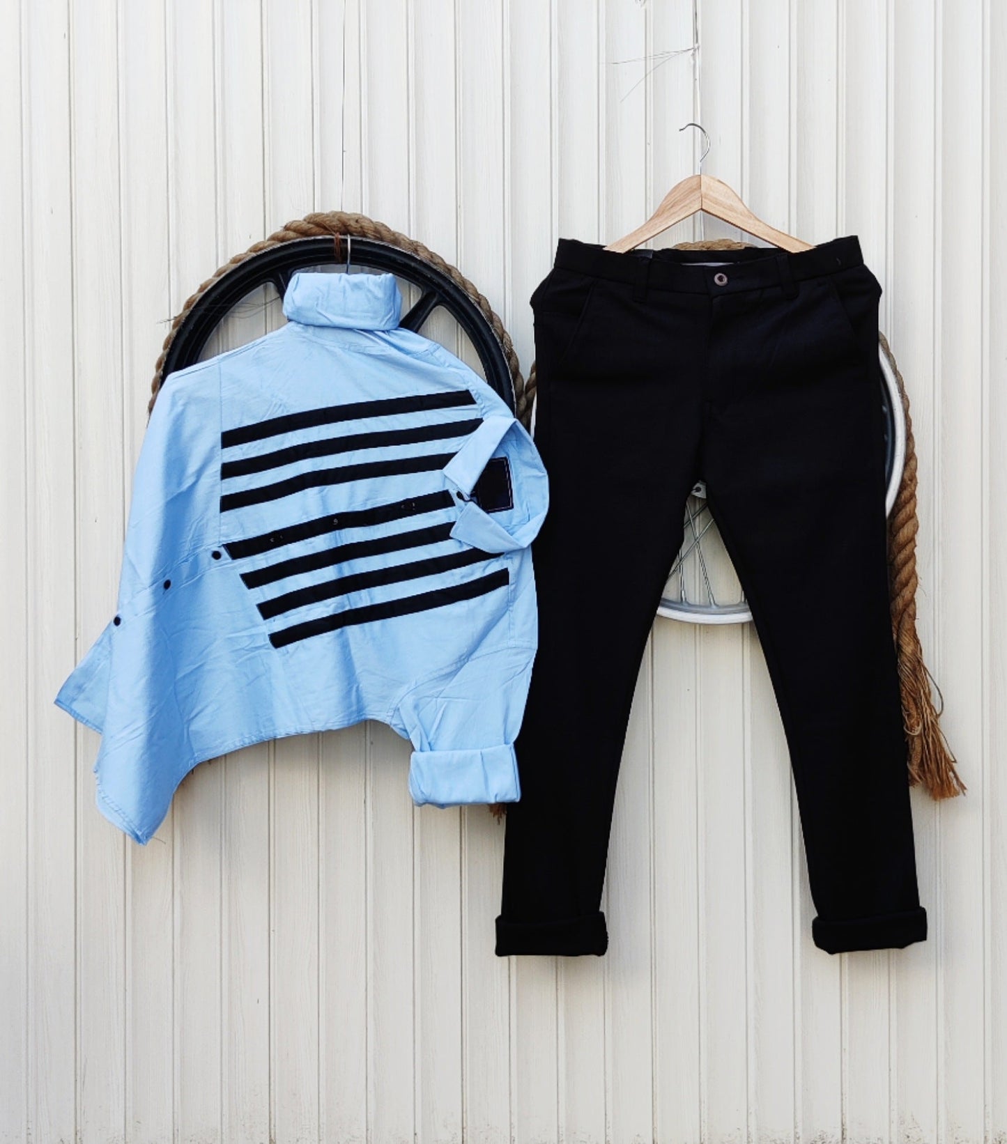 Trendy Graceful Top & Bottom Set