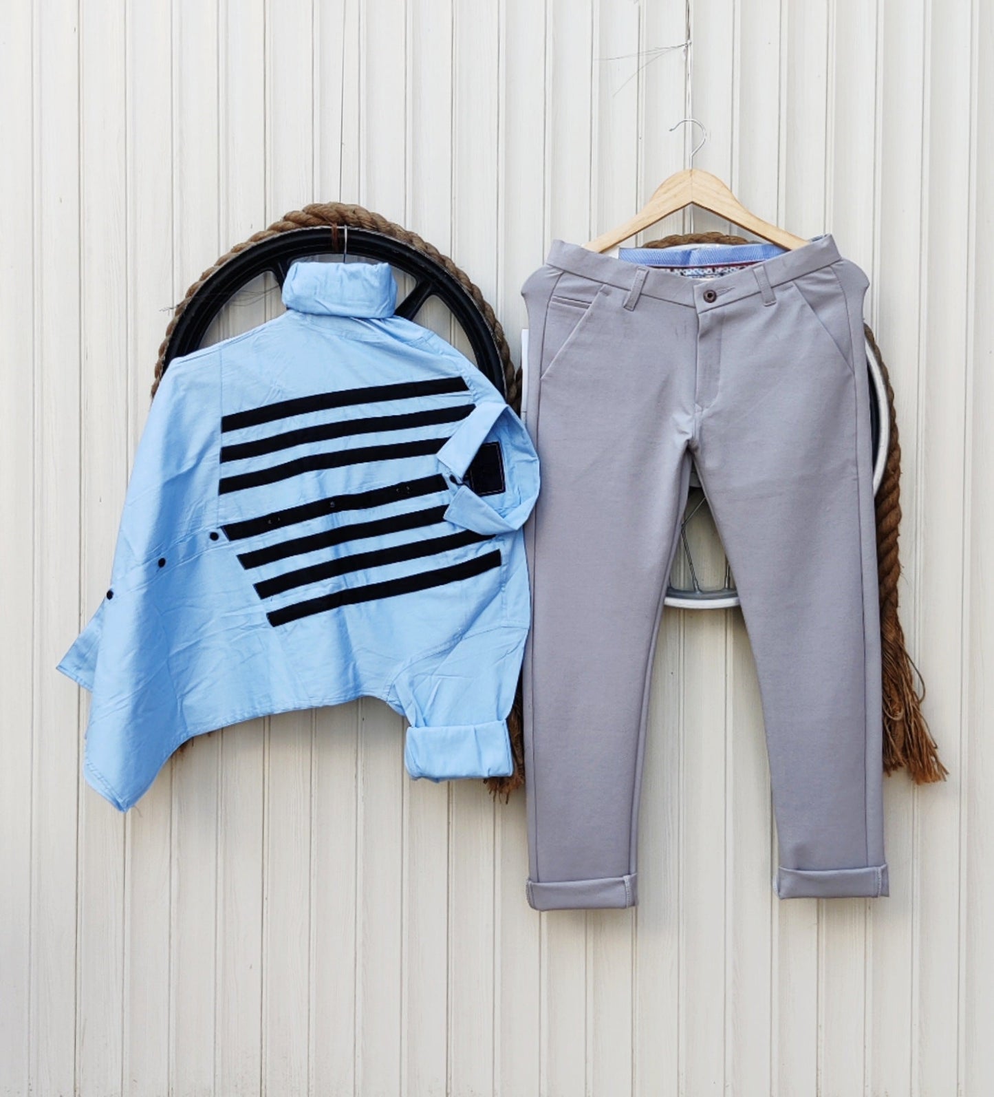 Trendy Graceful Top & Bottom Set