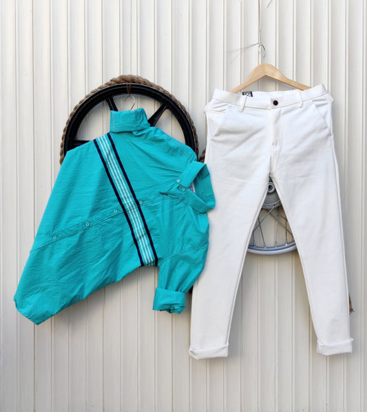 glamorous top and bottom set