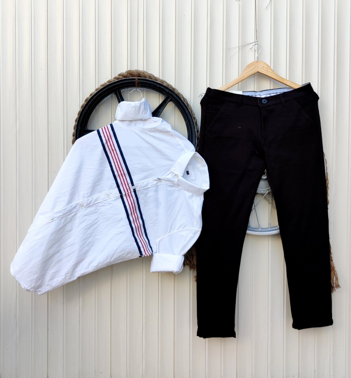 top and bottom set for men and boys