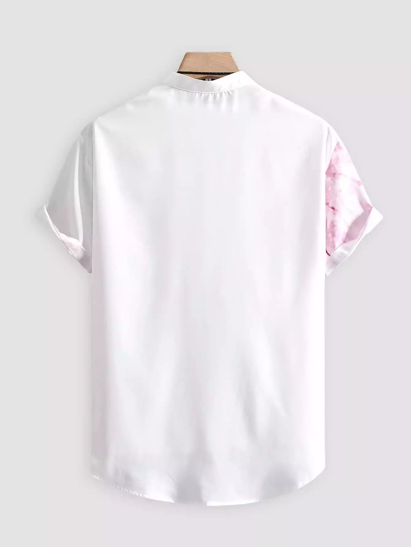 Liquid Marble Design Beach and casual Multicolor Printed Shirt Cotton Material Half Sleeves Mens blackdock