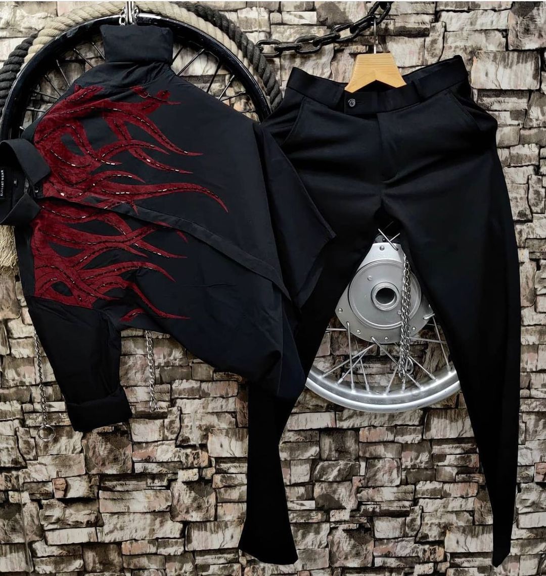 fancy top and bottom set for men and boys