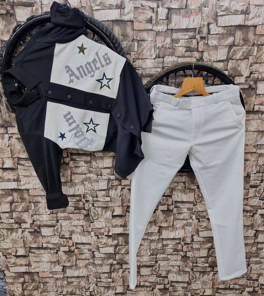 fancy top and bottom set for men and boys