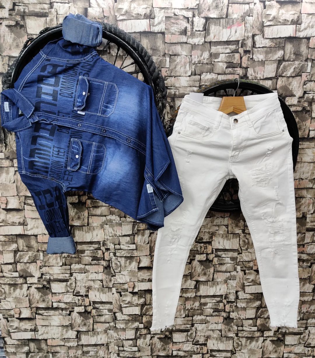 fancy top and bottom set for men and boys