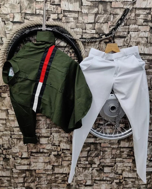 COTTON SHIRT AND PANT - COMBO