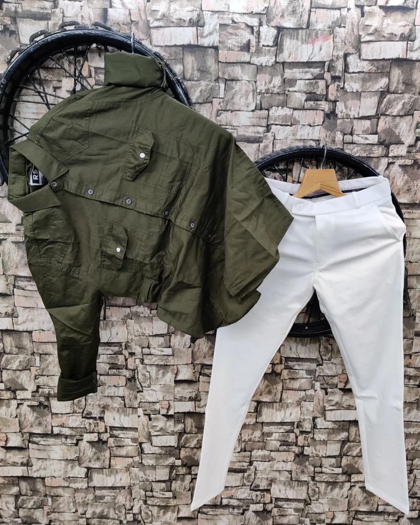 COTTON SHIRT AND PANT - COMBO