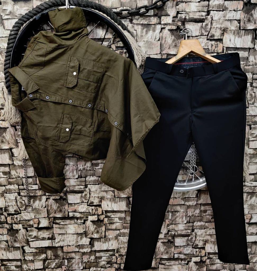 COTTON SHIRT AND PANT - COMBO