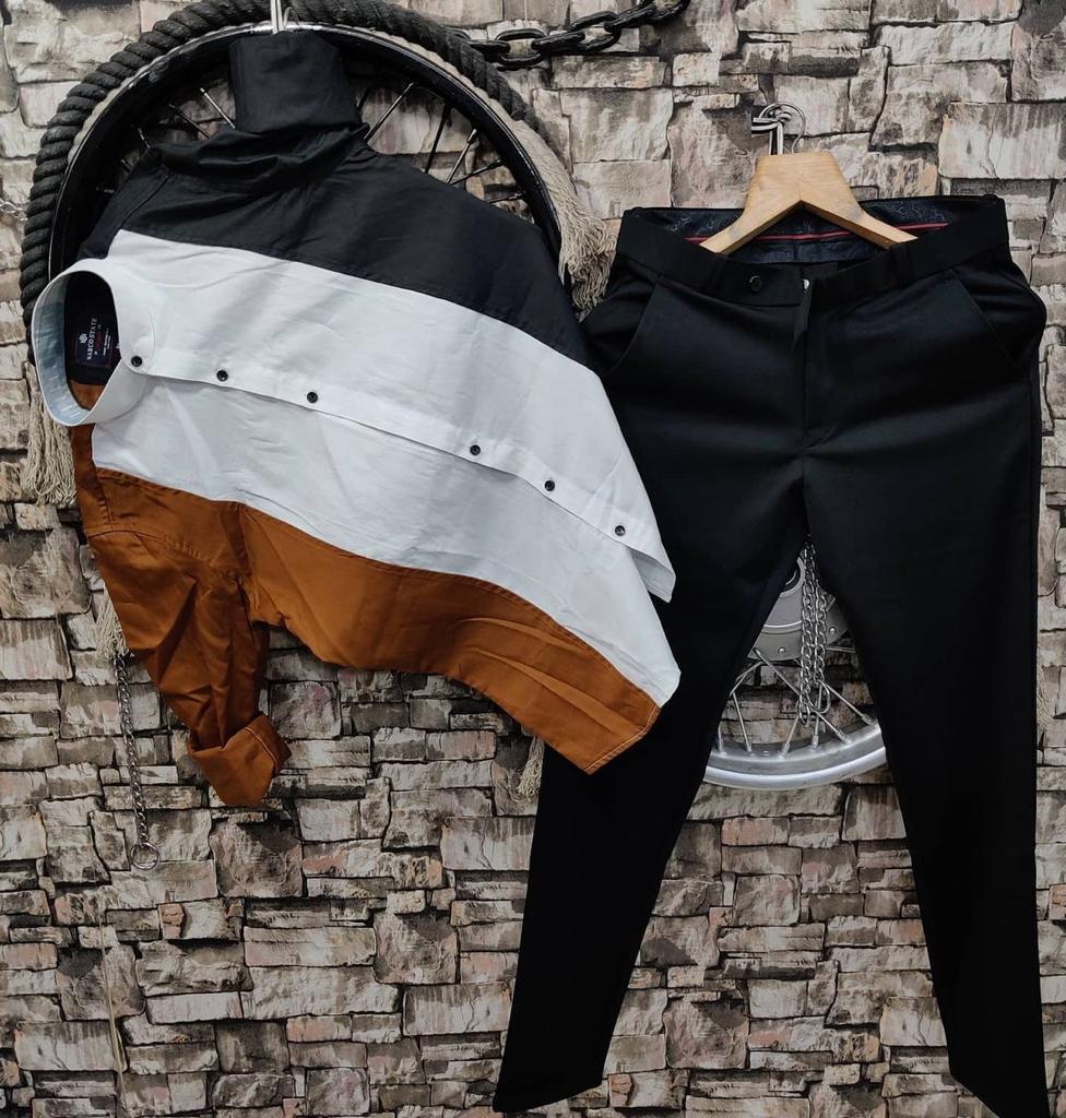 COTTON SHIRT AND PANT - COMBO