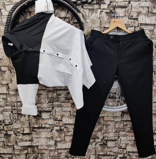 COTTON SHIRT AND PANT - COMBO