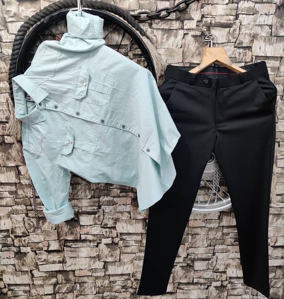 COTTON SHIRT AND PANT - COMBO