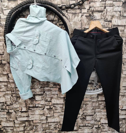 COTTON SHIRT AND PANT - COMBO