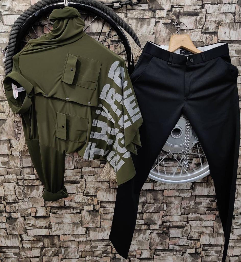 COTTON SHIRT AND PANT - COMBO