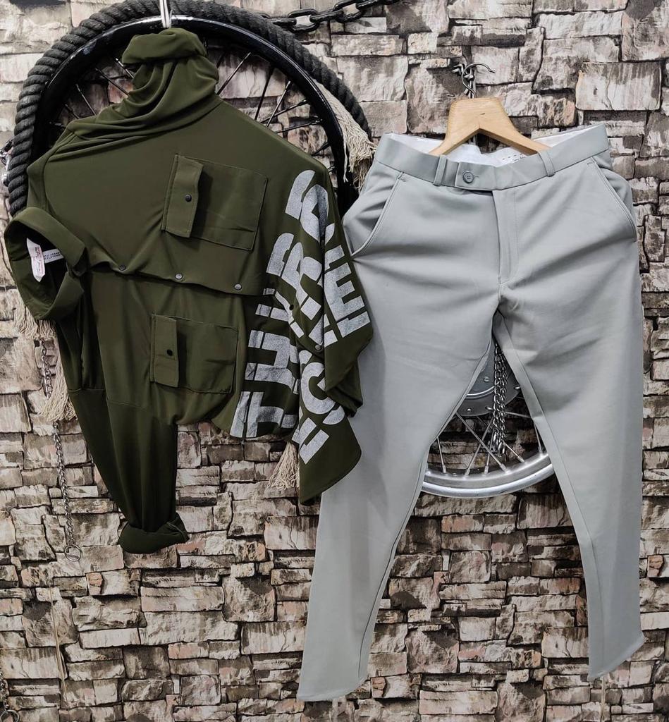 COTTON SHIRT AND PANT - COMBO