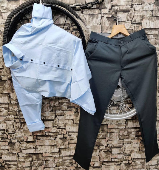 COTTON SHIRT AND PANT - COMBO