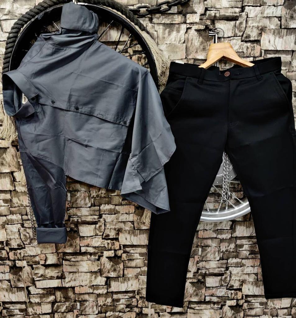 COTTON SHIRT AND PANT - COMBO