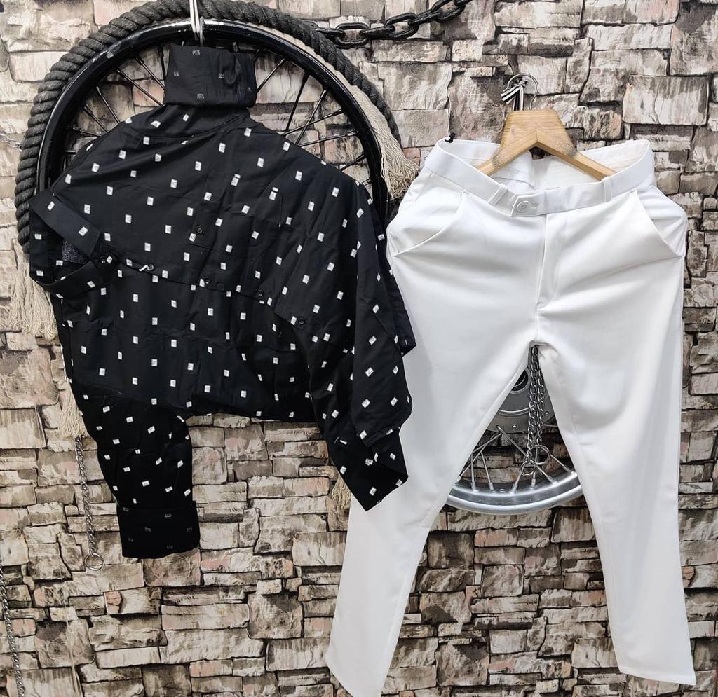 COTTON SHIRT AND PANT - COMBO