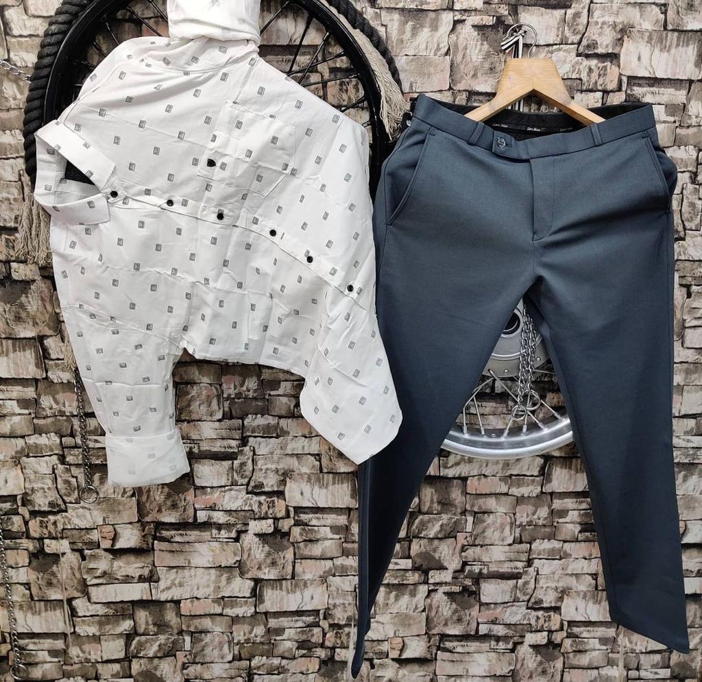 COTTON SHIRT AND PANT - COMBO