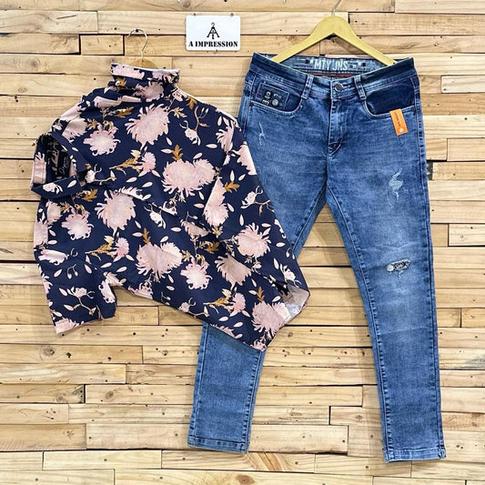 Classic Elegant Top & Bottom Set