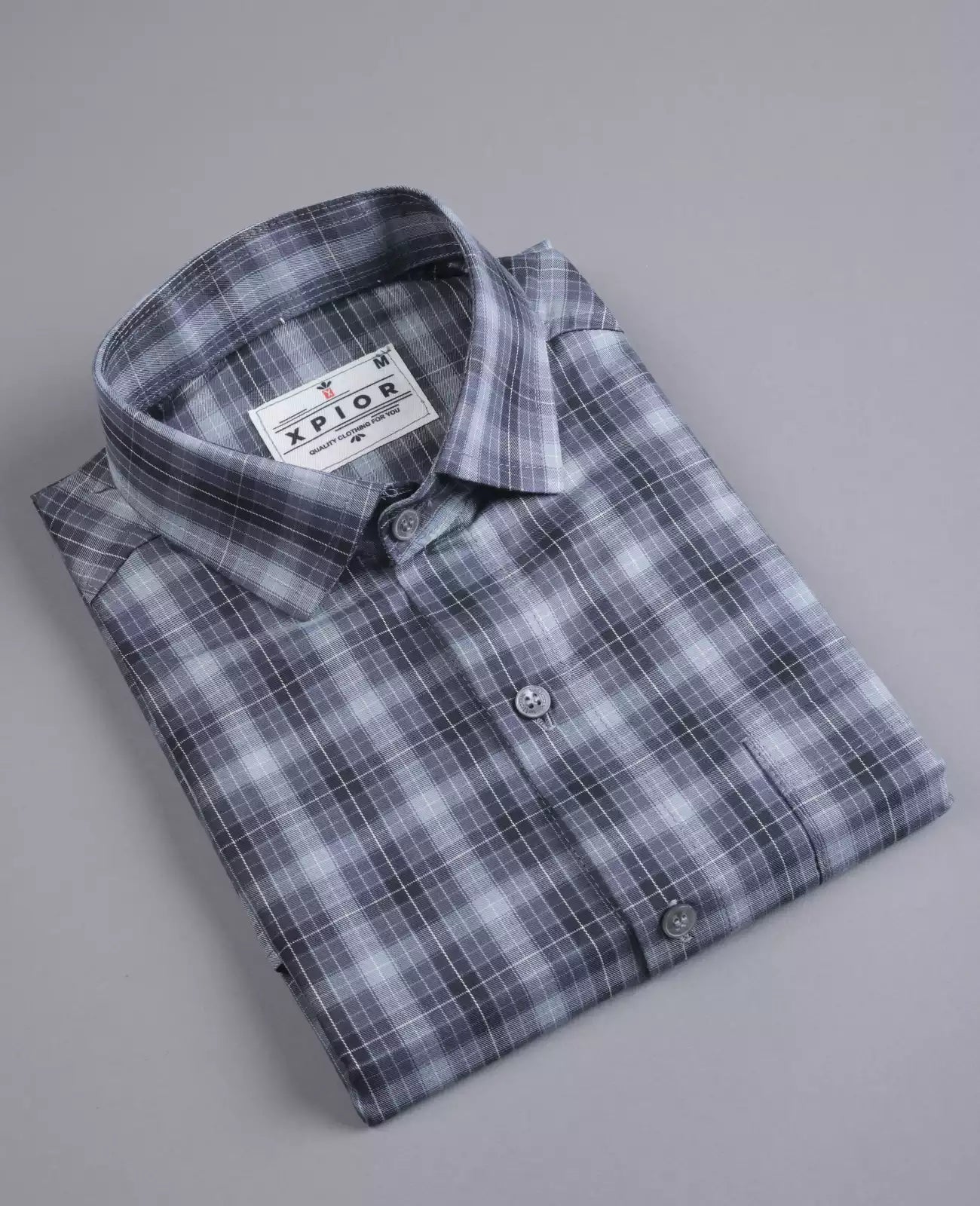 Men's Full Sleeves Checks Shirt Premium Collection Cotton Fabric Multicolor